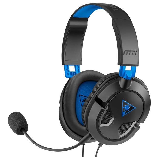 Turtle Beach Recon 50 Wired Gaming Headset - PS5, PS4, PlayStation, Xbox Series X|S, Xbox One, Nintendo Switch, Mobile & PC with 3.5mm - Removable Mic, 40mm Speakers, In-line Controls – Black