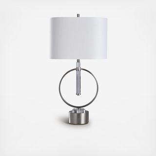 Brushed Steel Table Lamp
