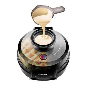 Chefman Perfect Pour Volcano Belgian Waffle Maker