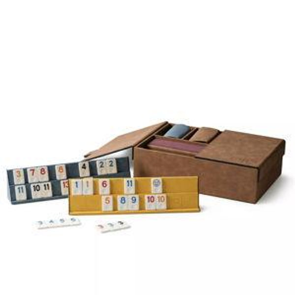 Leather Rummikub Set