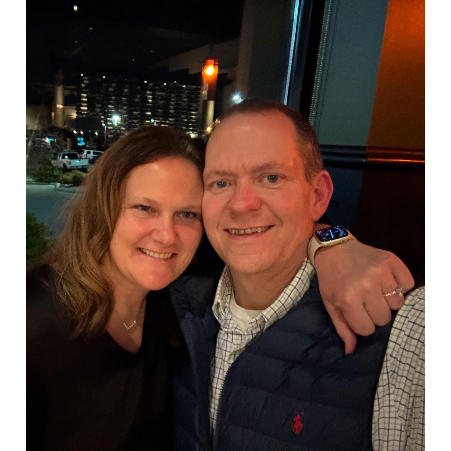 The night she said YES!