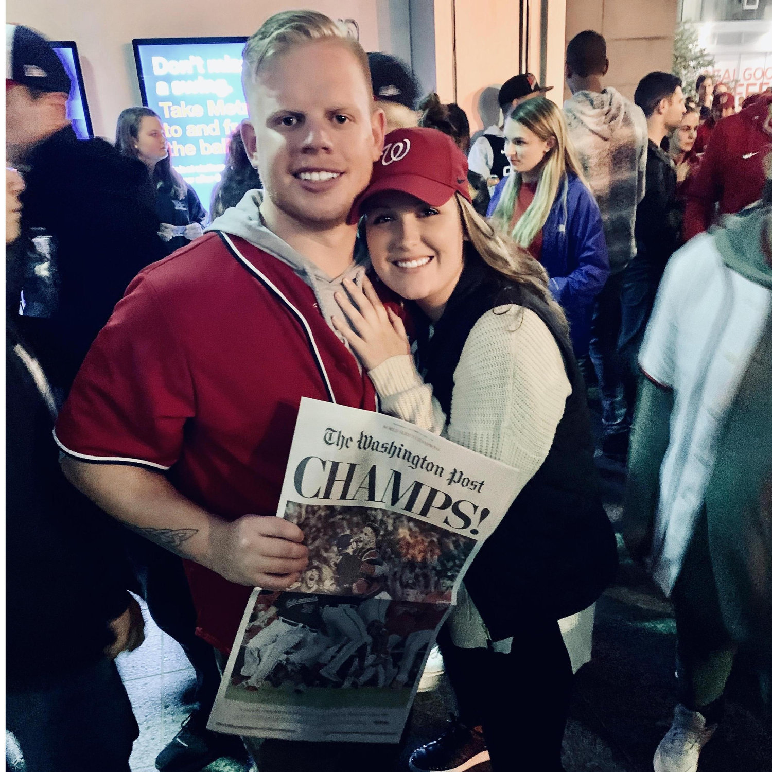 October 2019: The Nats win the World Series