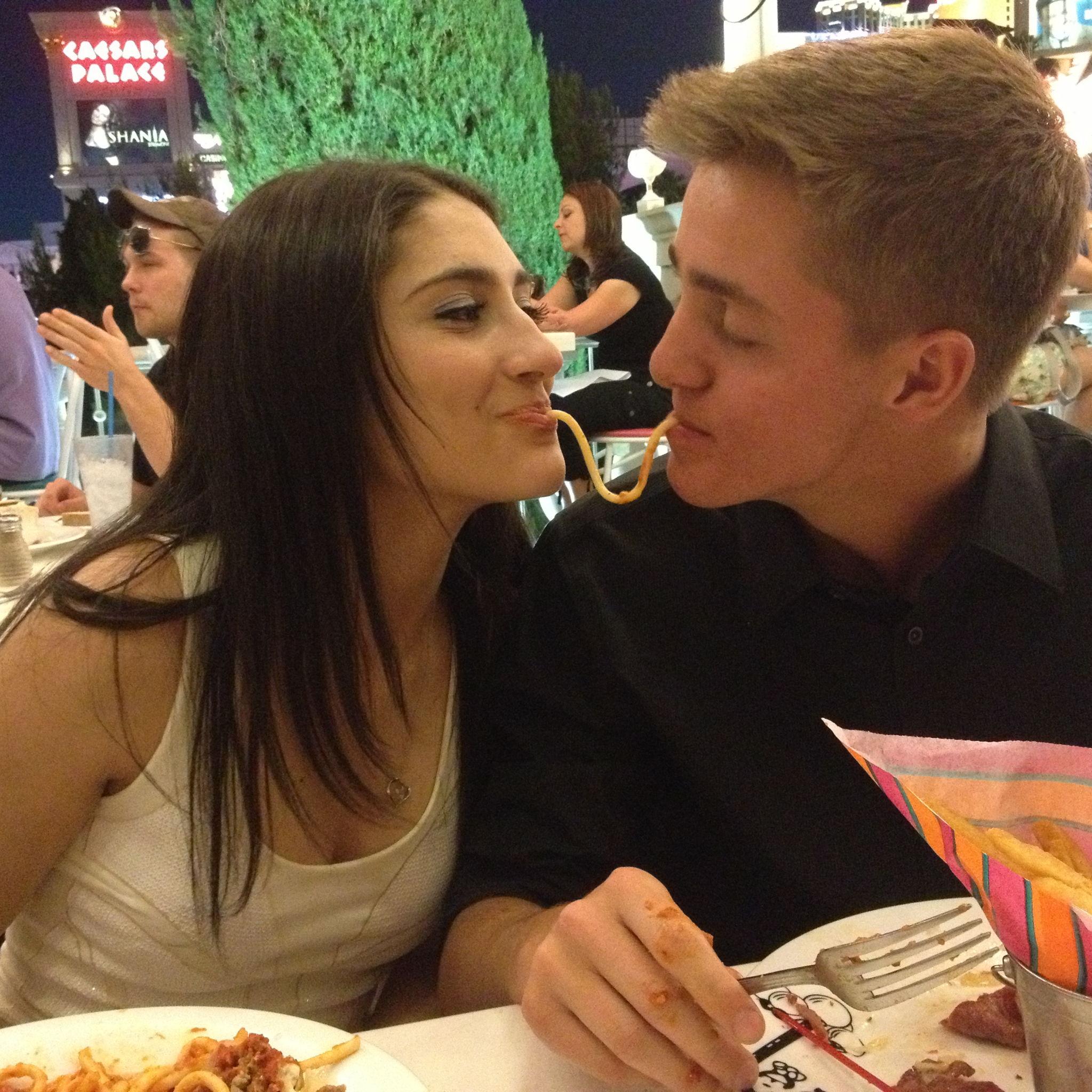 We instantly became best friends and said "I love you" after a month of dating.