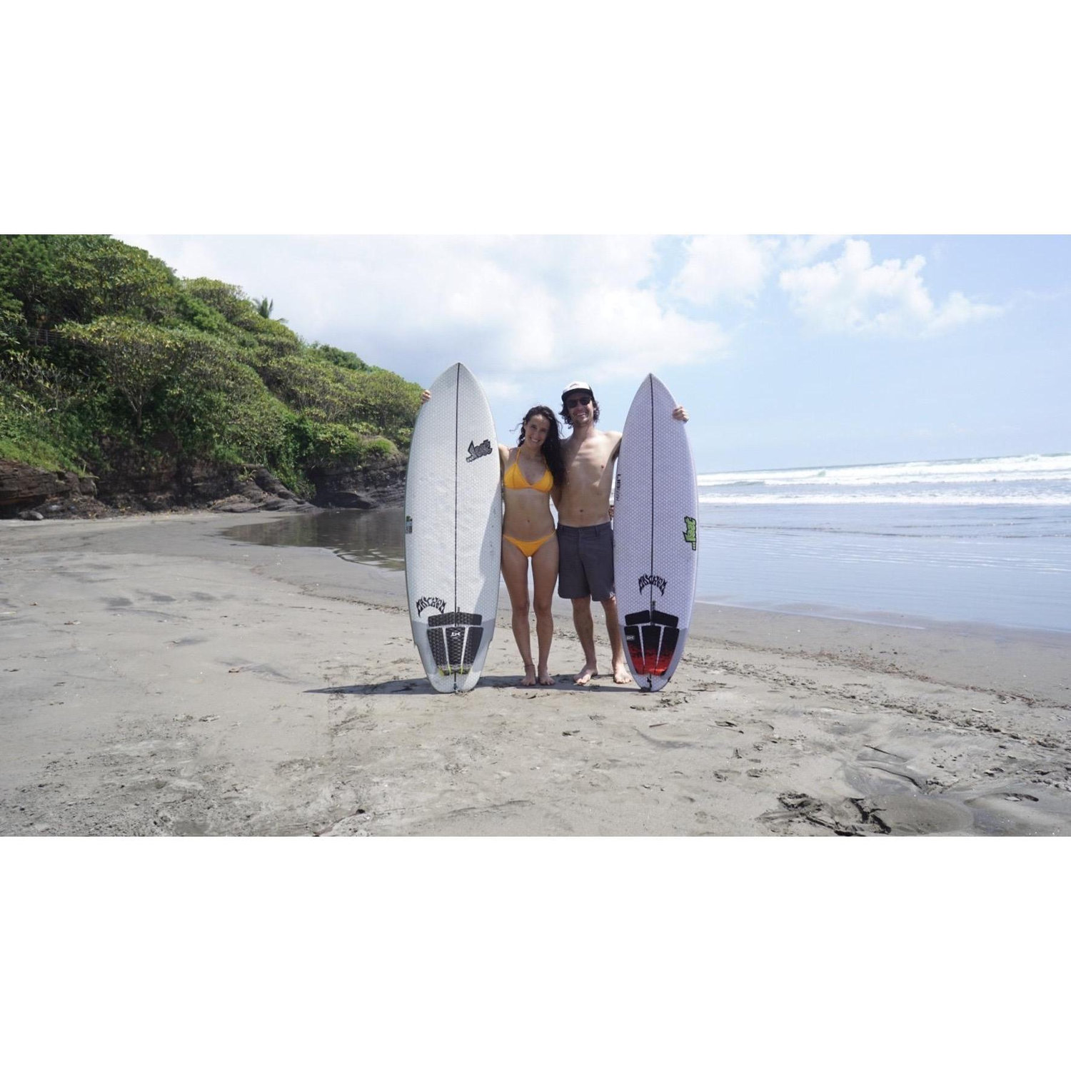 Our first trip together. We spent a month exploring beaches in El Salvador.