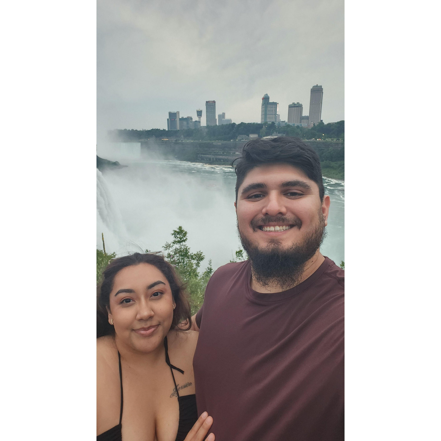 One of our many travels, our trip to Niagara Falls, New York. So excited to go to many more destinations!