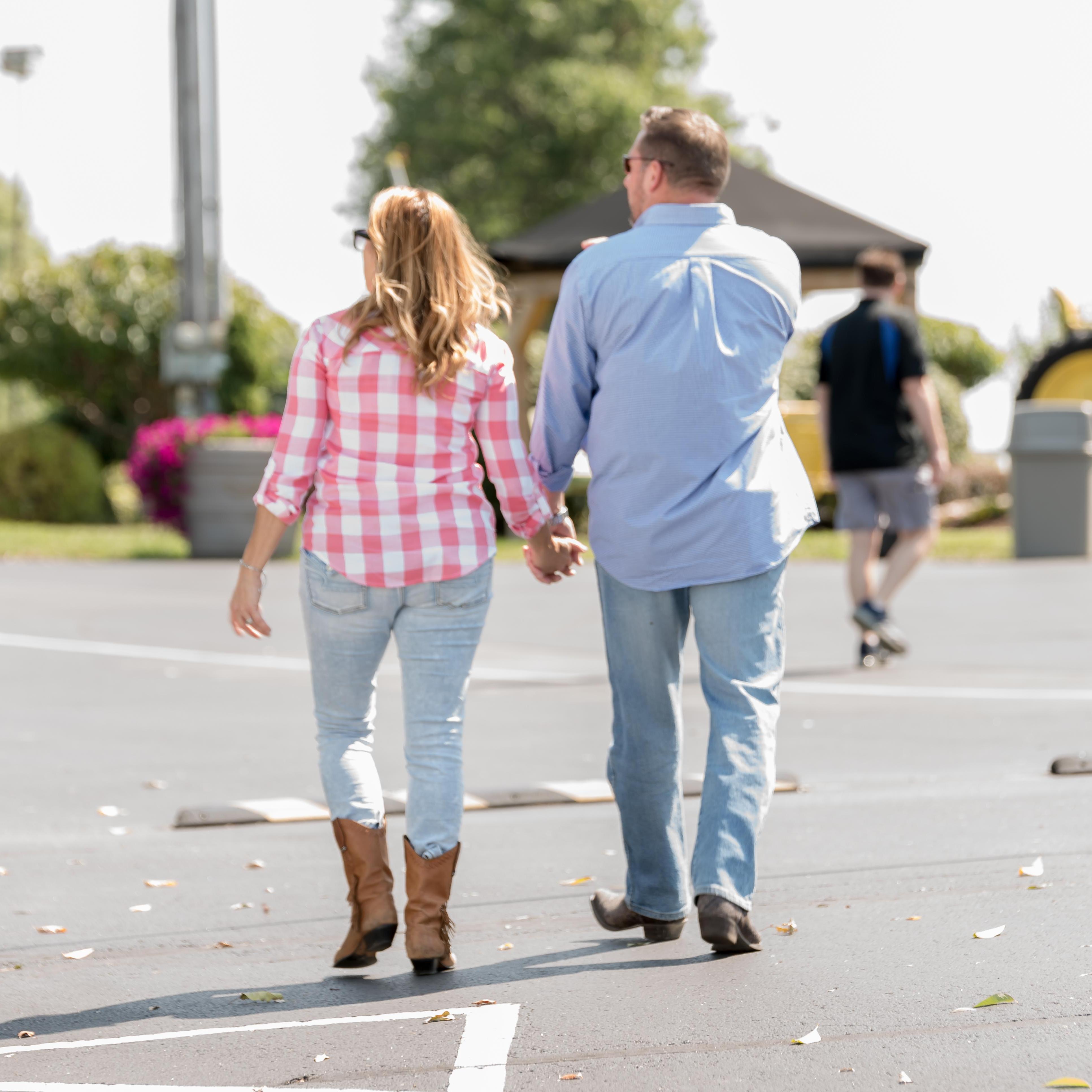 Back where we had our first date. Huber's Family Farm, Starlight Indiana