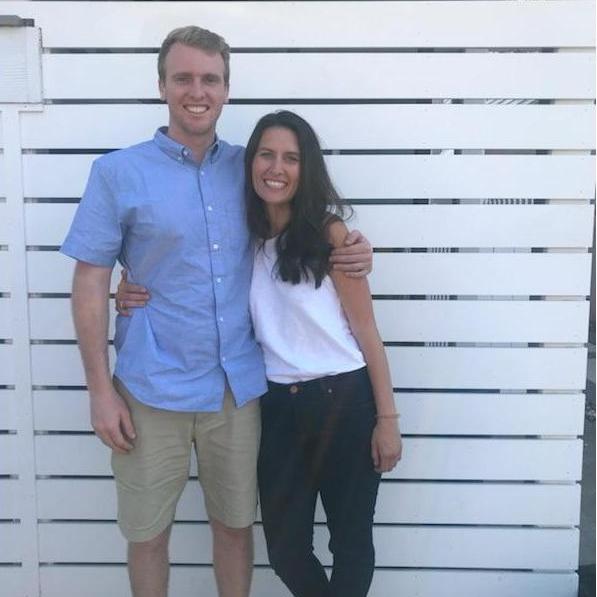 I surprised Sarah and came to visit while she was on Summer Mission with Cru in Wildwood, New Jersey... She was more shocked over this than when I proposed!