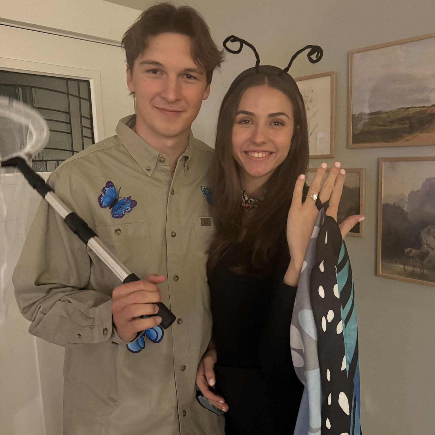 Our first halloween engaged