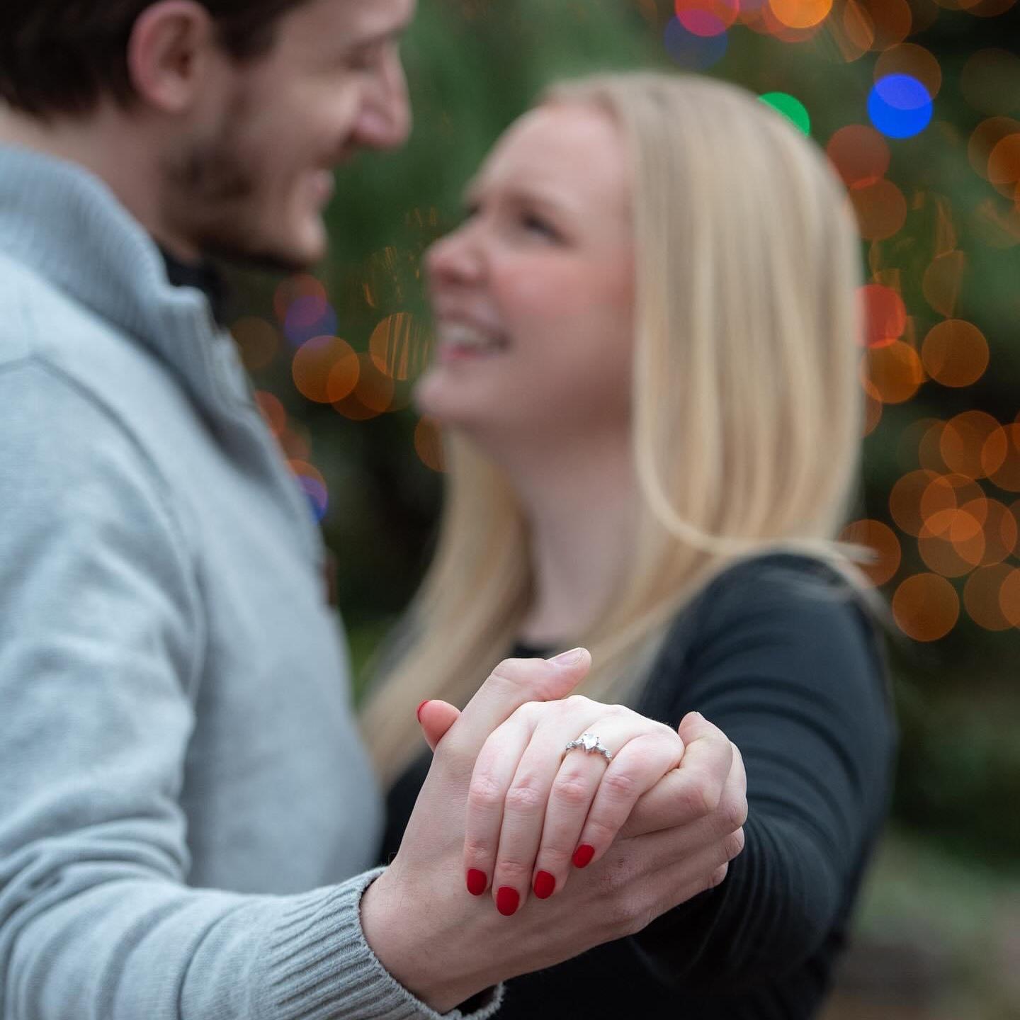 Engagement Photos at Peddler’s Village December 2024