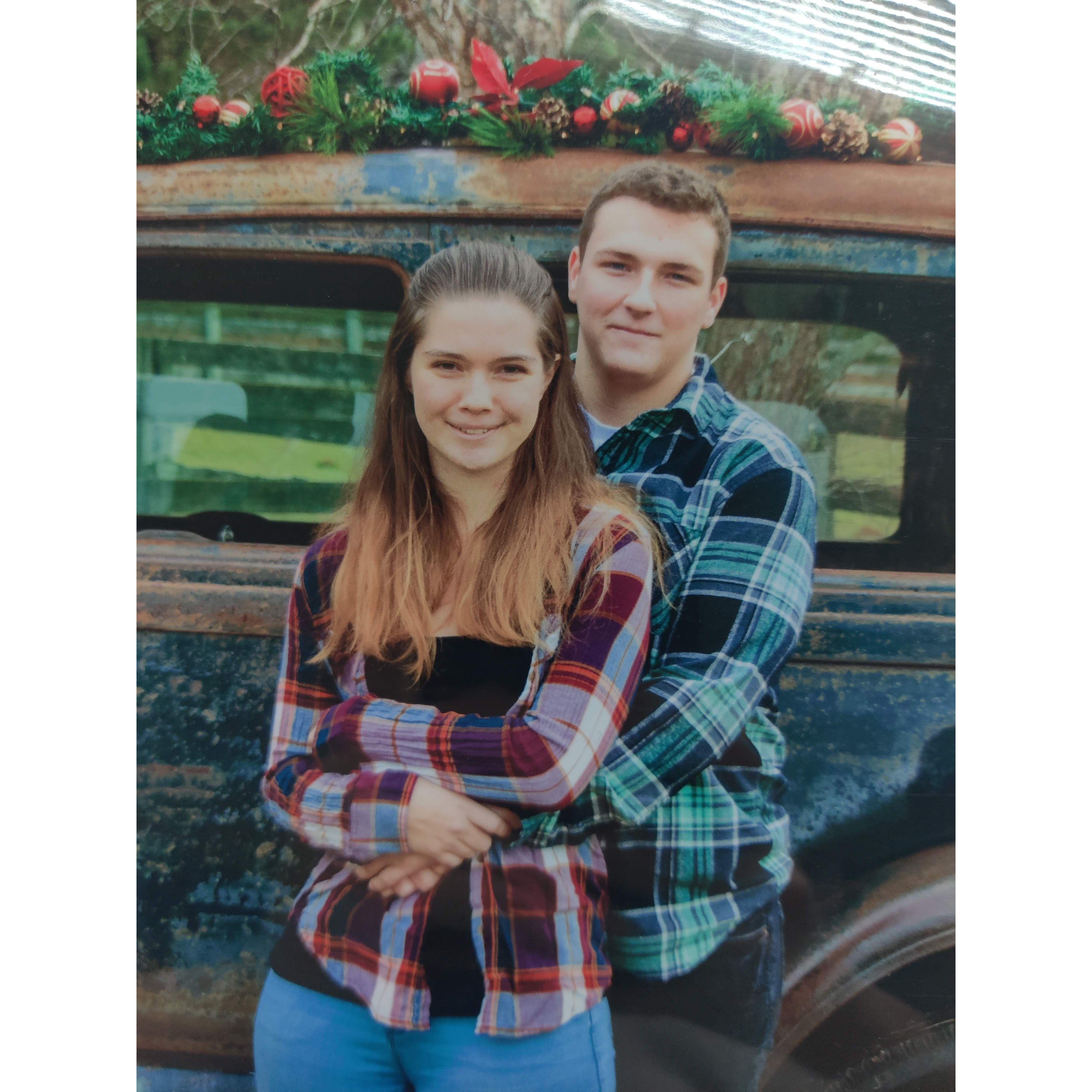 Our first Christmas together