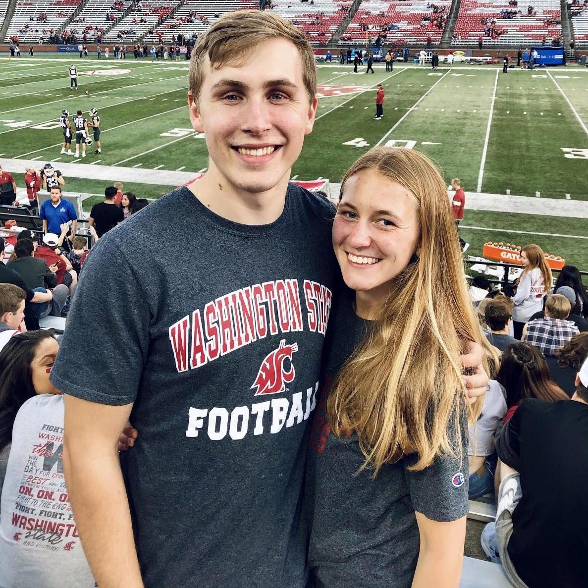 Our last Coug game together, September 2019.