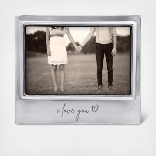 Signature I Love You Frame