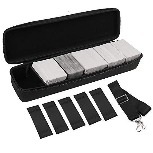 COMECASE Card Case Storage Bag Collection, Holds Up to 1500 Cards, Portable Game Card Holder Shoulder Bag Perfect for Cards Against Humanity,PM TCG Cards, Monopoly Deal, Top Trumps etc