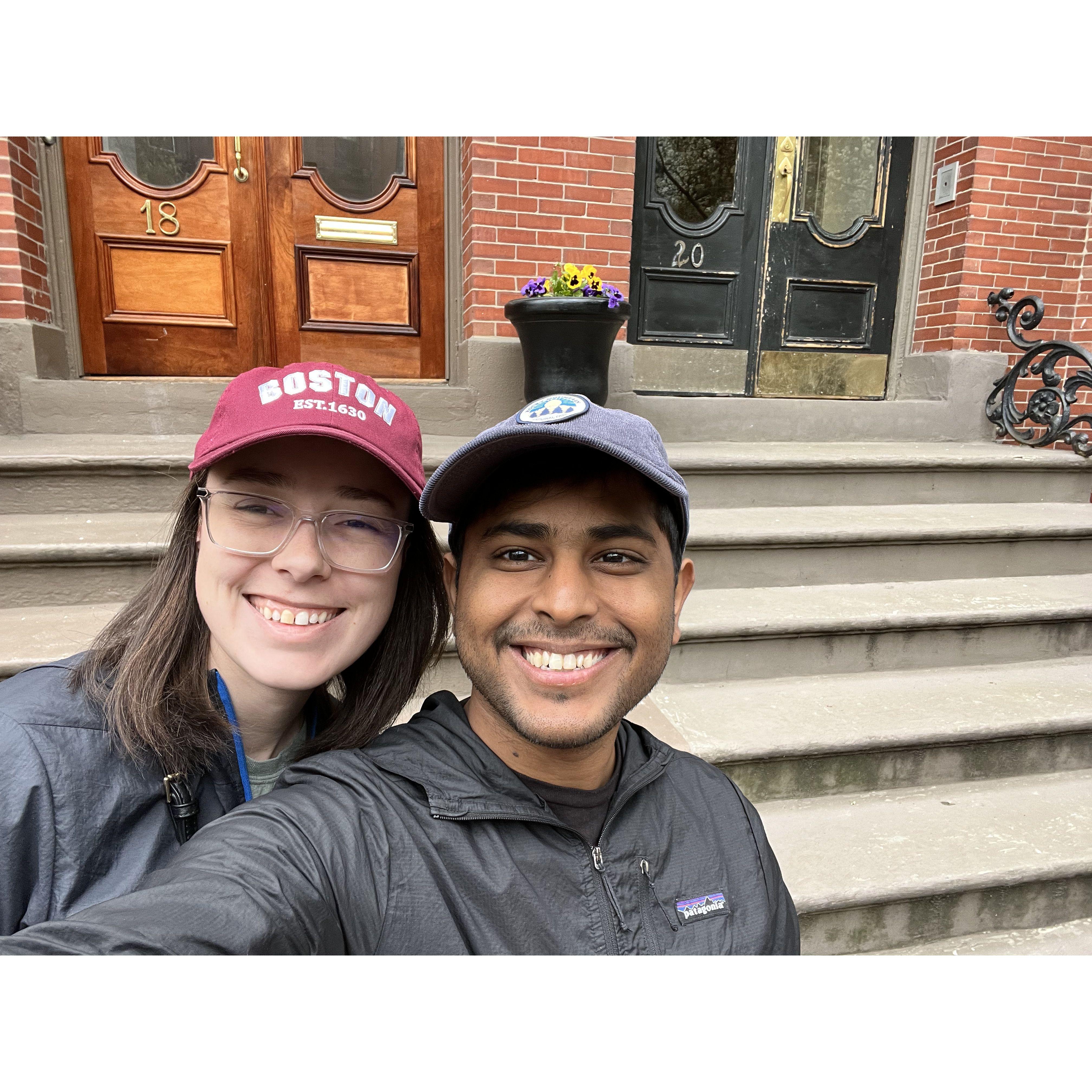 Exploring Boston with smiles as big as the city!