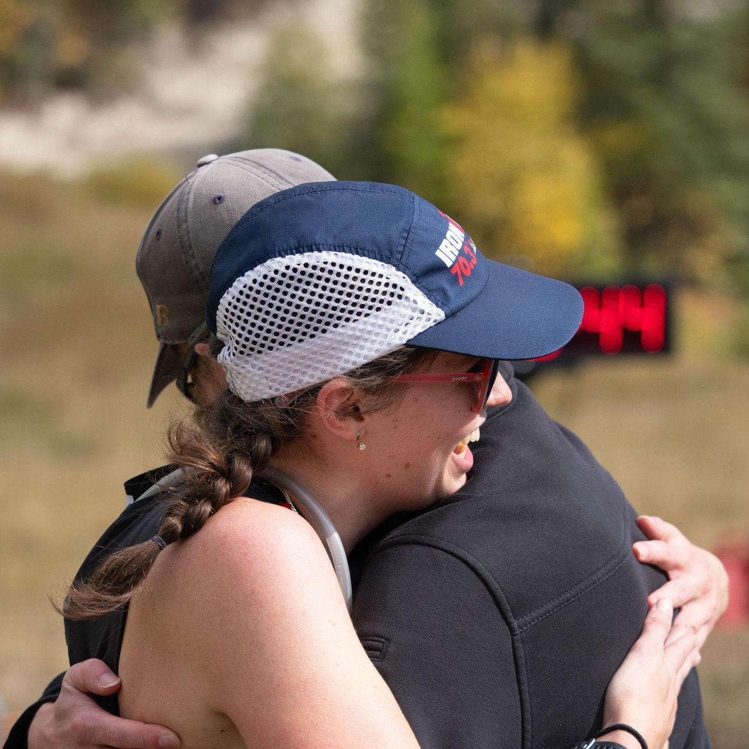 Lexy's first Ultra-marathon. She ran an incredible sub 7 hour time for a 30+ mile trail race!