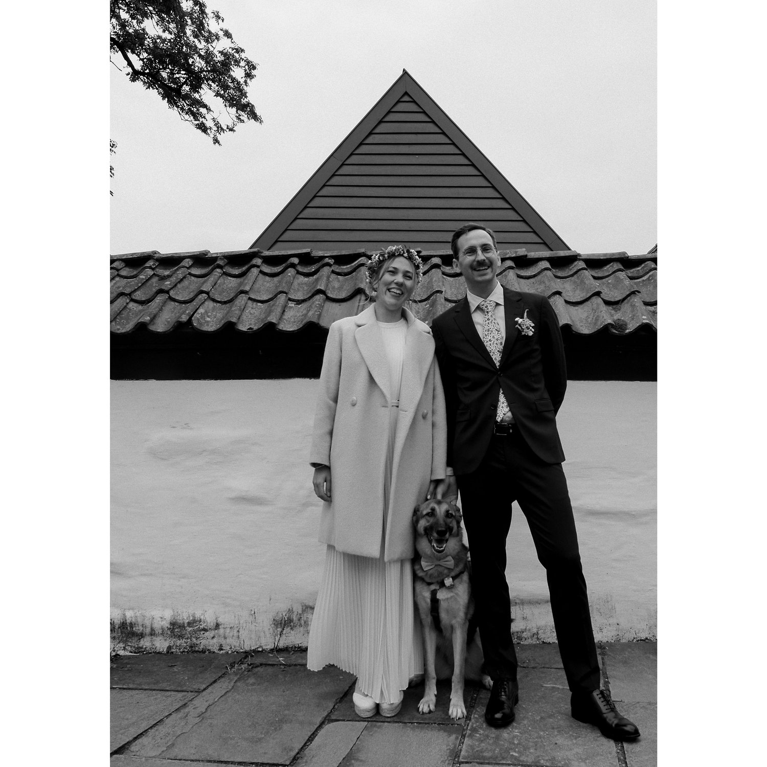 Le mariage civil à Bergen, le 16 août 2025