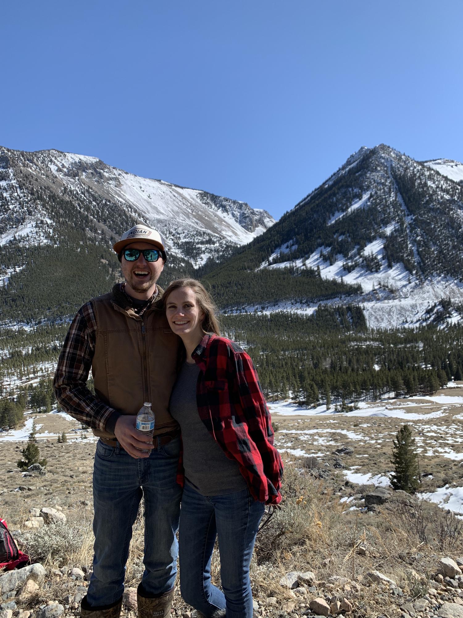 An early spring hike in Red Lodge, Montana