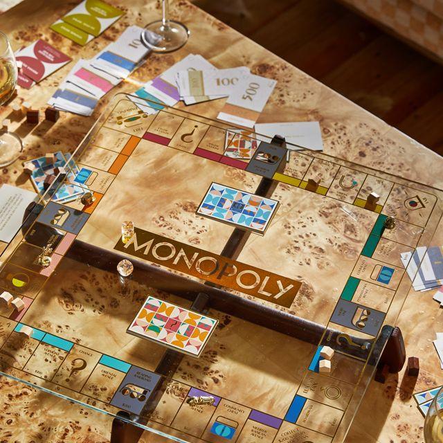 Monopoly Prisma Glass Board Game