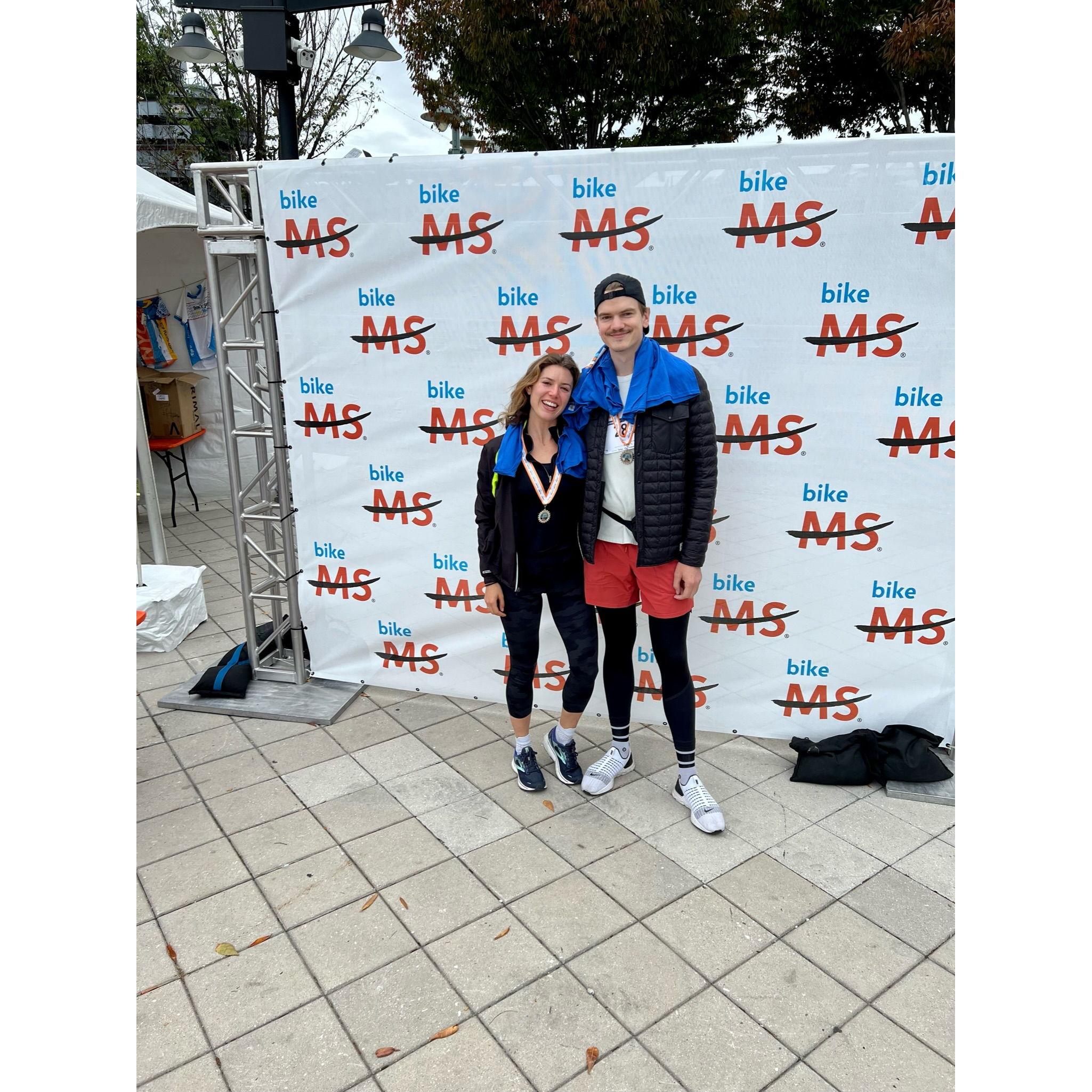 Raising money and biking for a good cause!