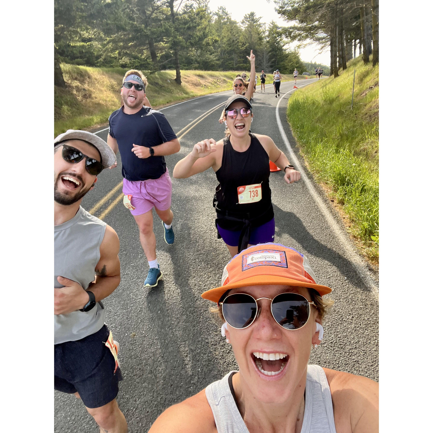 Half marathoners