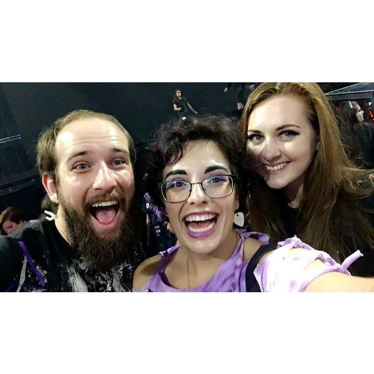 Us and Katie at a Fall Out Boy Concert