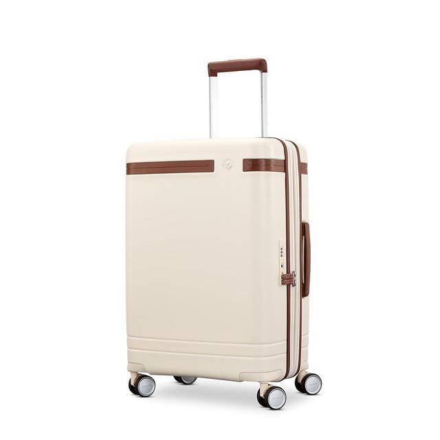 Samsonite Virtuosa Hardside Expandable Luggage with Spinner Wheels, Off White, Carry-On 21-Inch