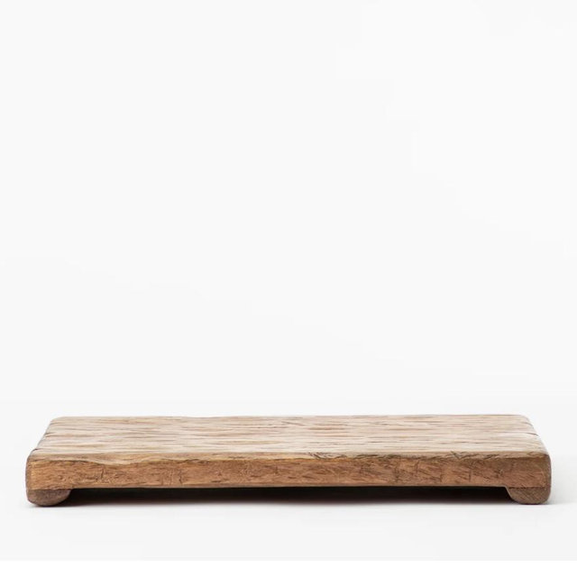 Mango Wood Rectangular Pedestal