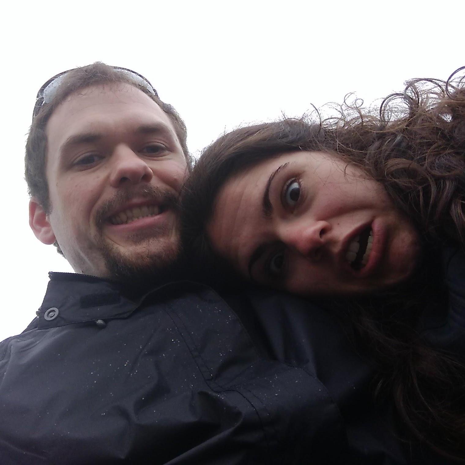 Emily experiencing the MN cold for the first time!