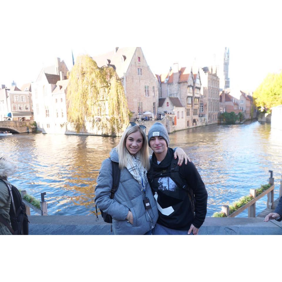 Our first trip together to Belgium in 2018