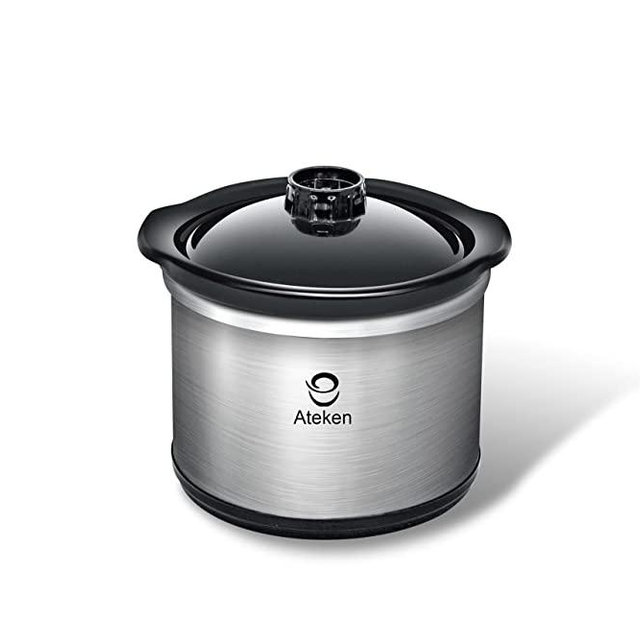 Ateken 0.65 qt slow cooker warmer