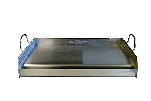 Little Griddle GQ230 100% Stainless Steel Professional Quality Griddle with Cross Bracing