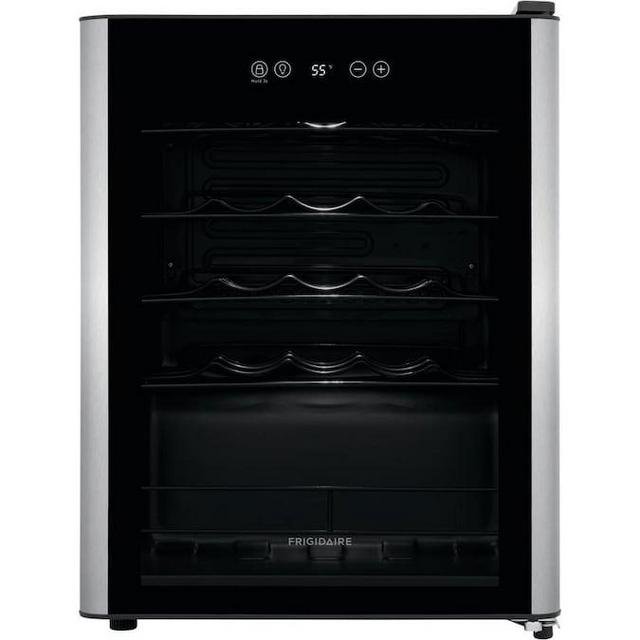Frigidaire 24-Bottle Capacity Black Freestanding Wine Chiller