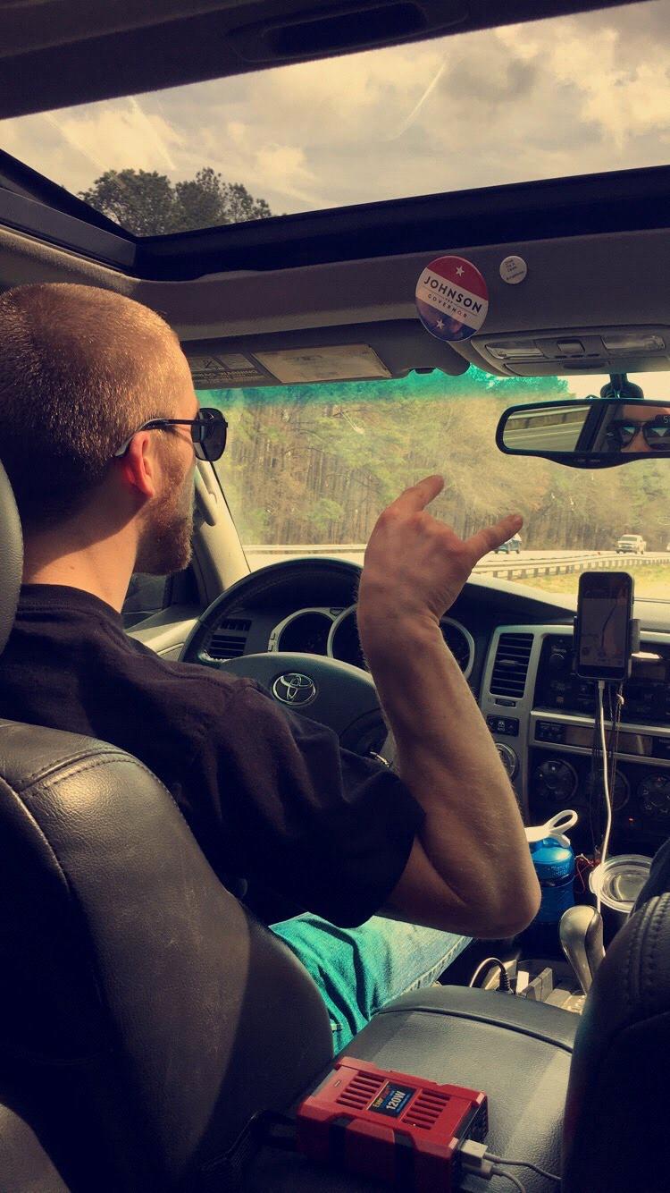 Driving to Florida with Corey!