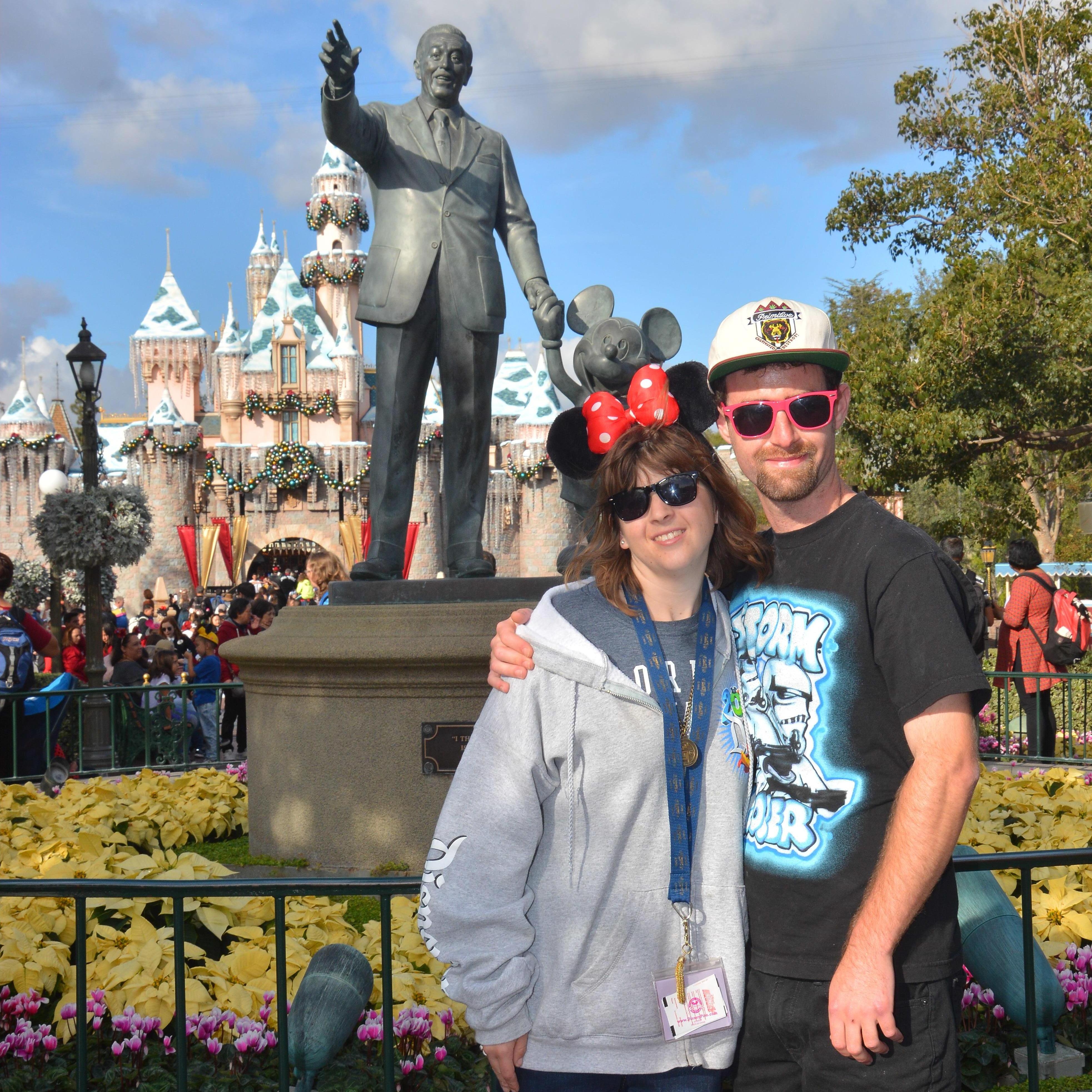 Disney is our favorite place to be.  We can't wait
for our Disney World honeymoon.