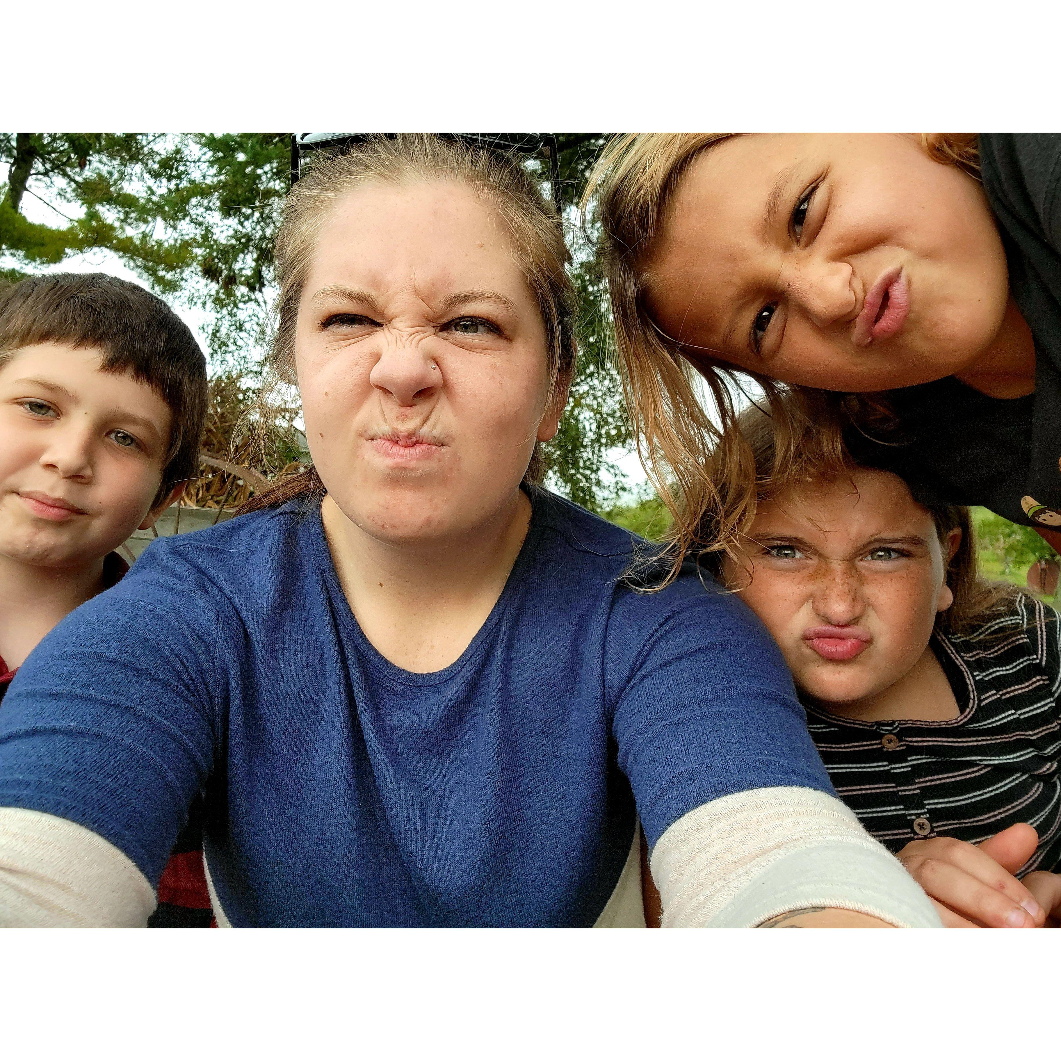 Apple Orchard Selfies