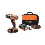 18-Volt Lithium-Ion 1/2 in. Cordless Compact Drill/Driver Kit