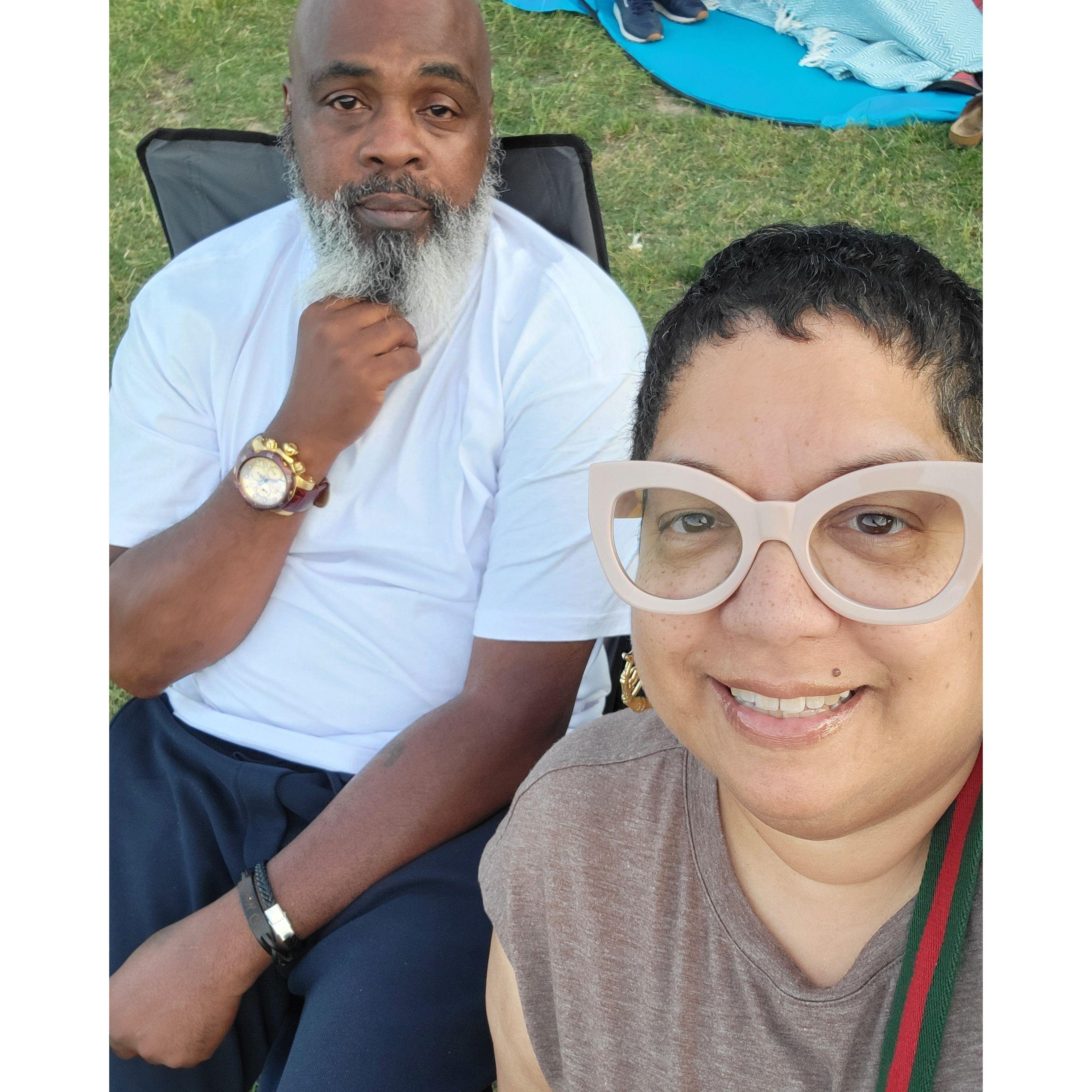 Enjoying the Capital Jazz Fest. - June 2024