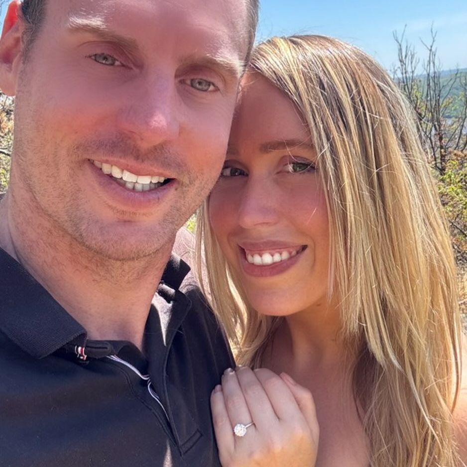 The day we got engaged in Cold Spring! One of our favorite places, now even more special.