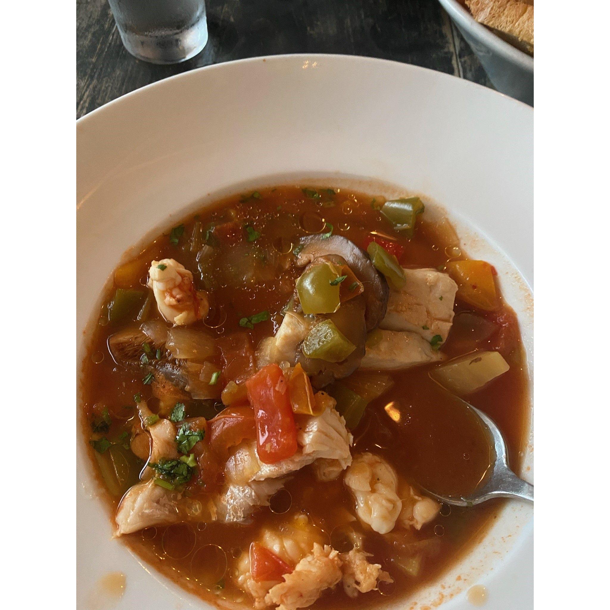 Conch stew! So delicious!
