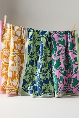 Vegetable Dish Towels, Set of 3
