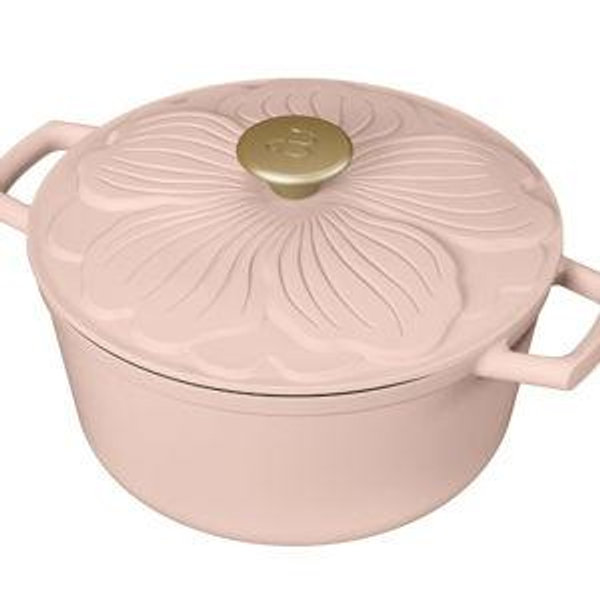 Cast Iron Dutch Oven - Pink (Rose)