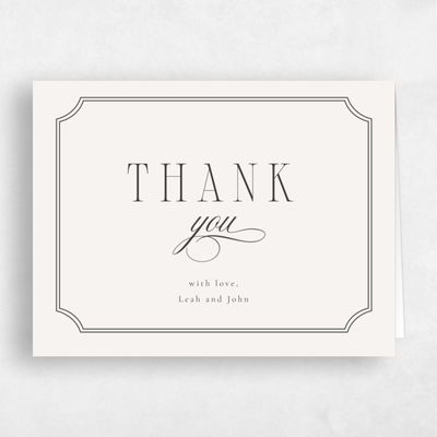Multi-Colored Wedding Thank You - Dermot Landscape