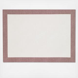 Bordino Rectangular Placemat, Set of 6