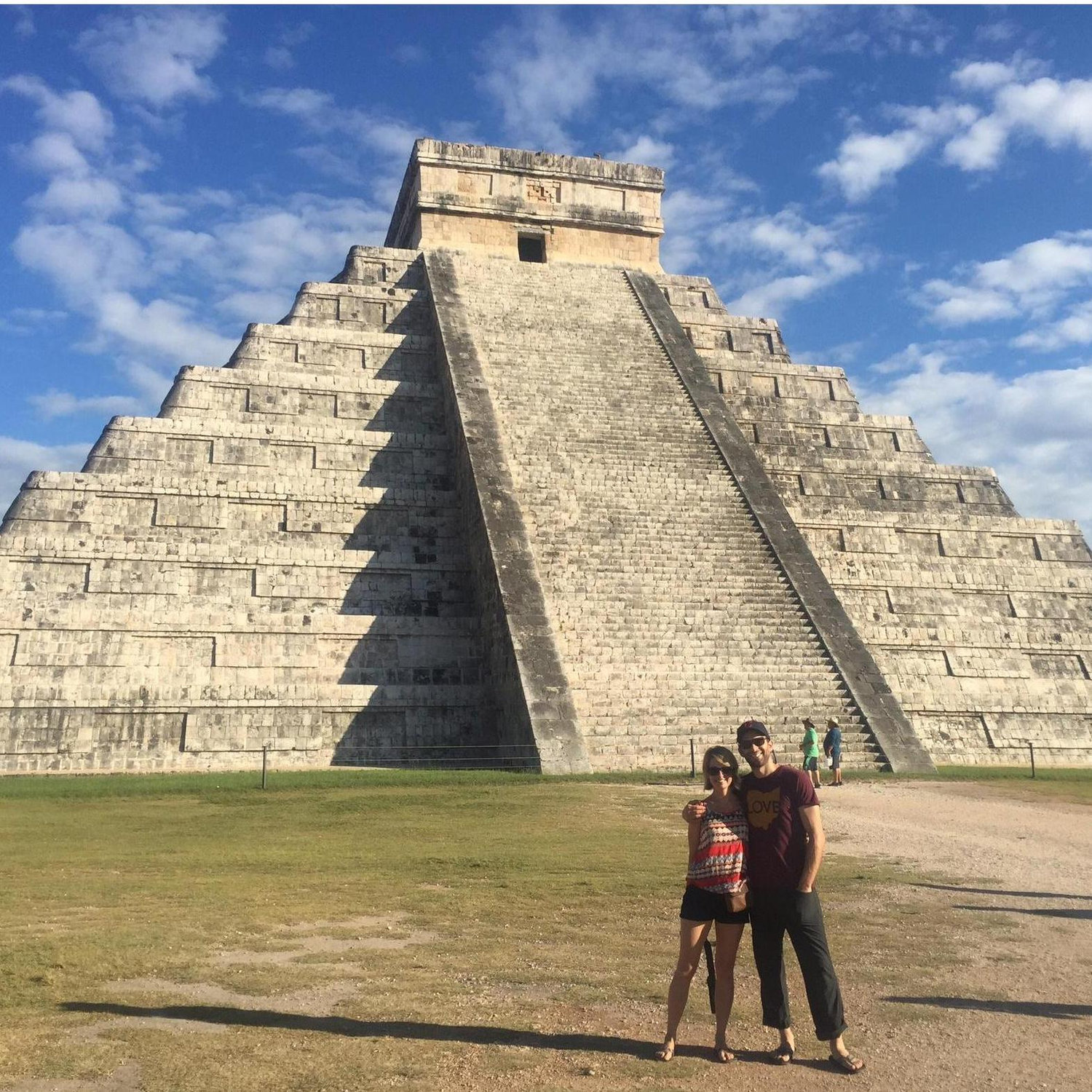 Chichen Itza...look at all those steps!