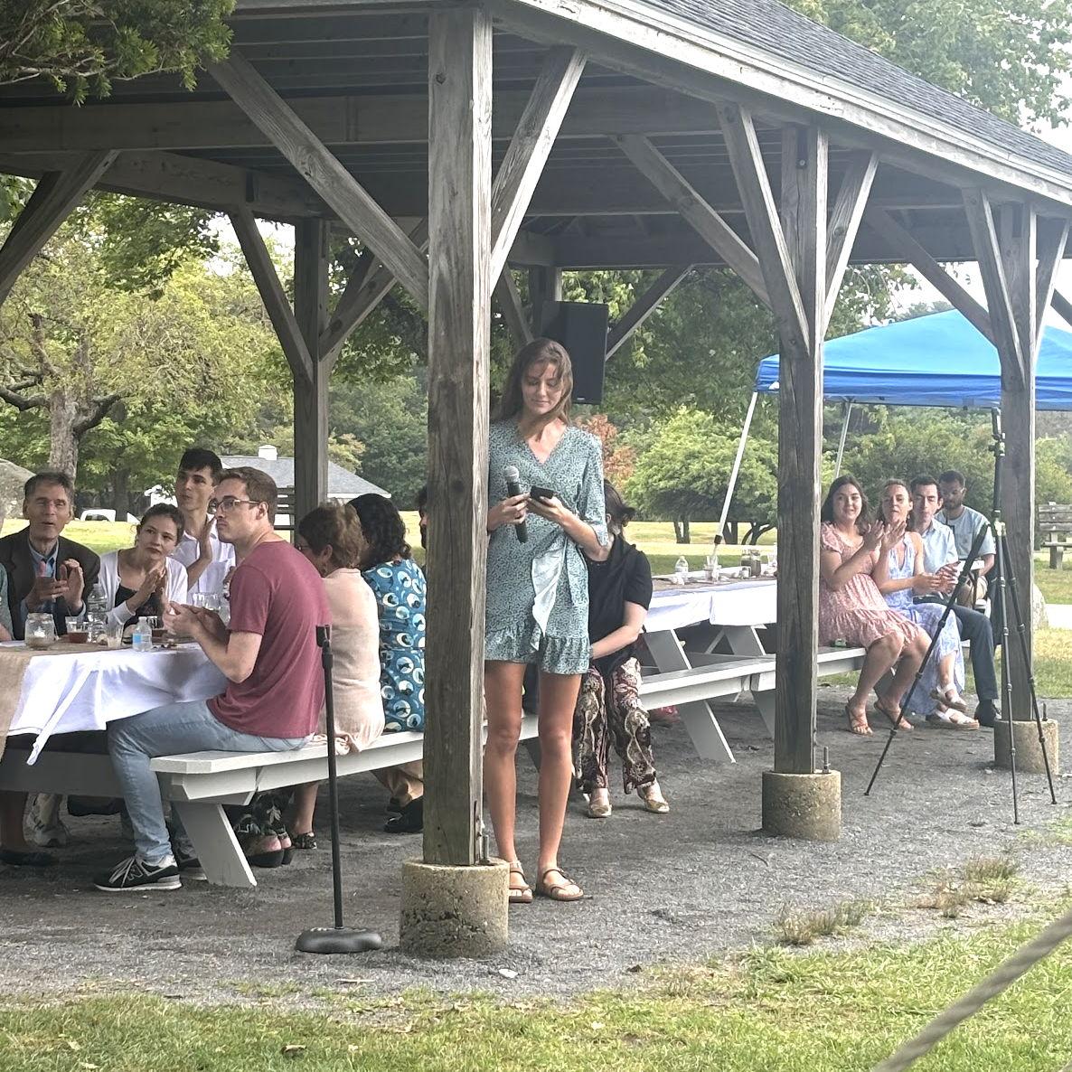 Our first picture together... little did we know