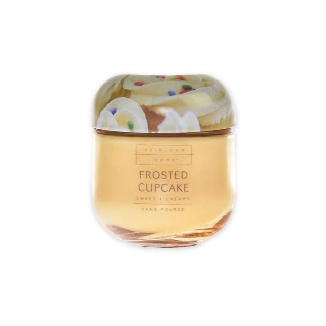 Heirloom Home Frosted Cupcake 4 oz. Jar Candle with Metal Lid
