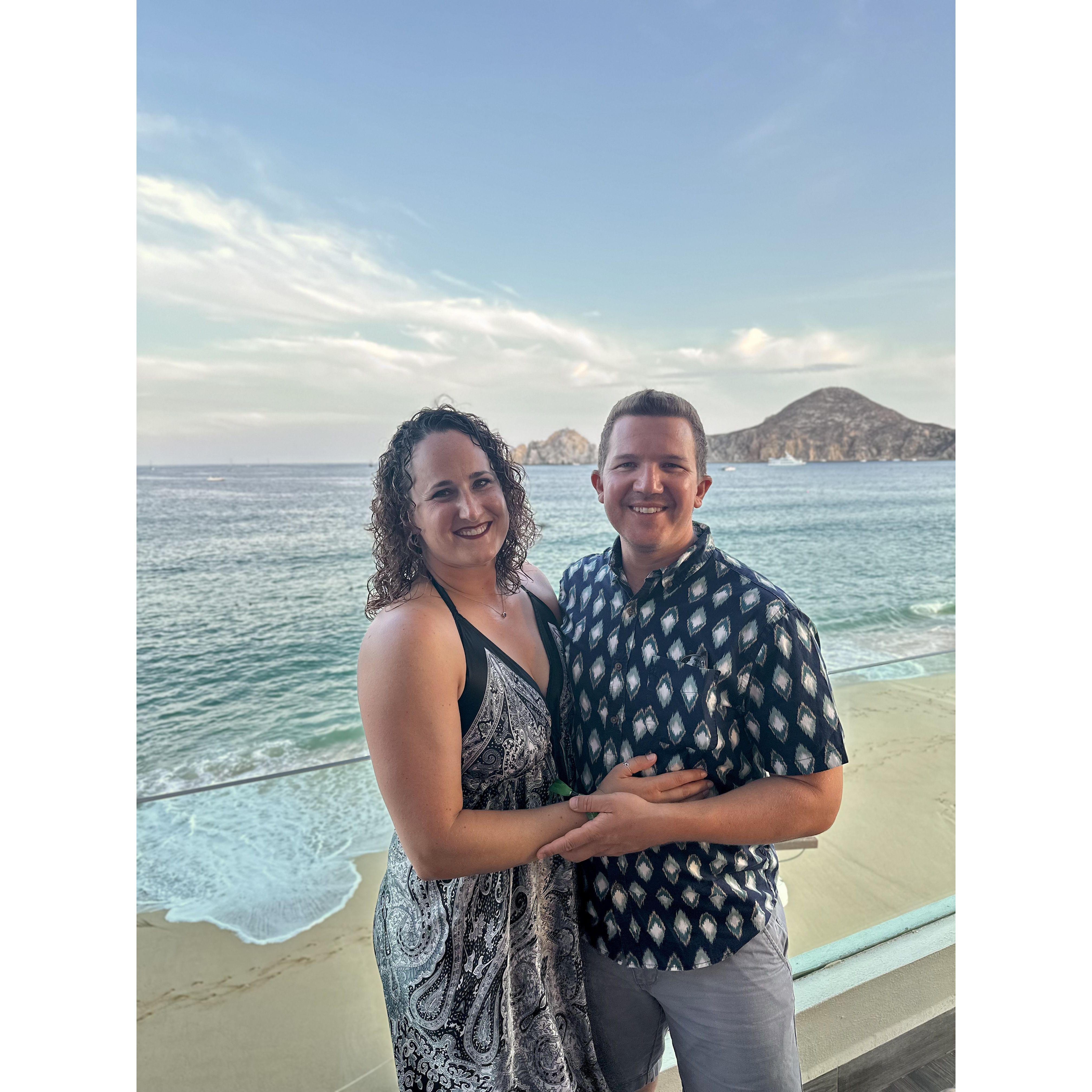 Cabo is where we got engaged!