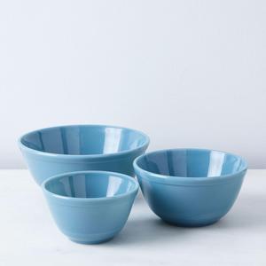 Food52 x Mosser Chelsea Glass 3-Piece Mixing Bowl Set