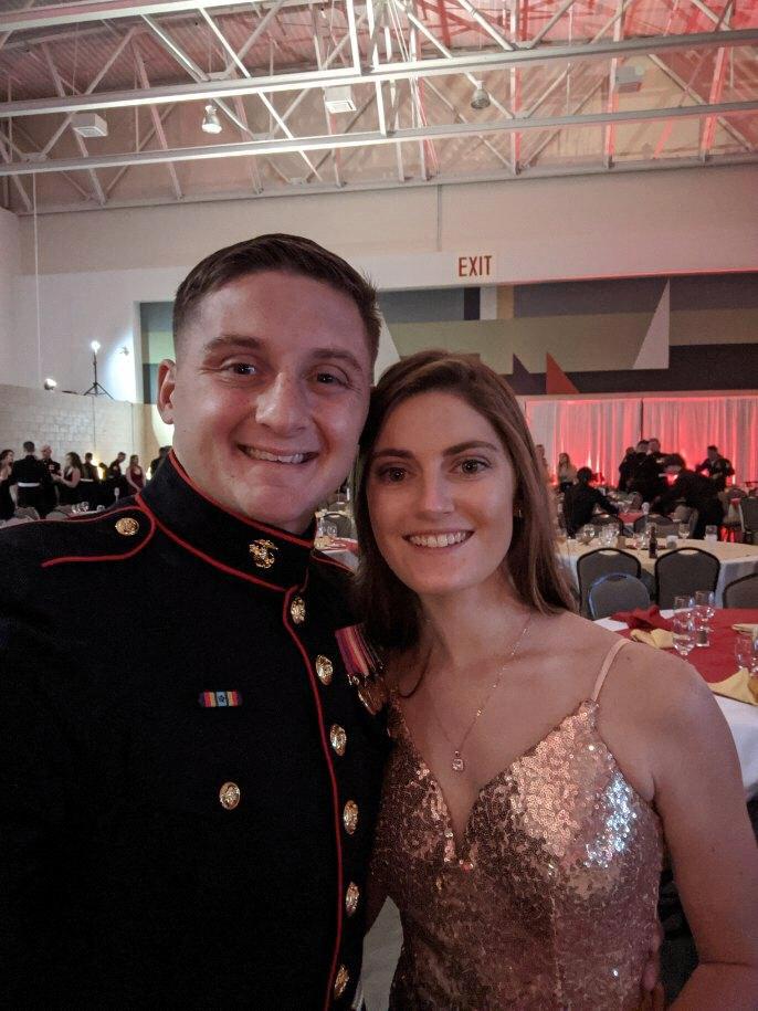 2nd Marine Corps Ball together