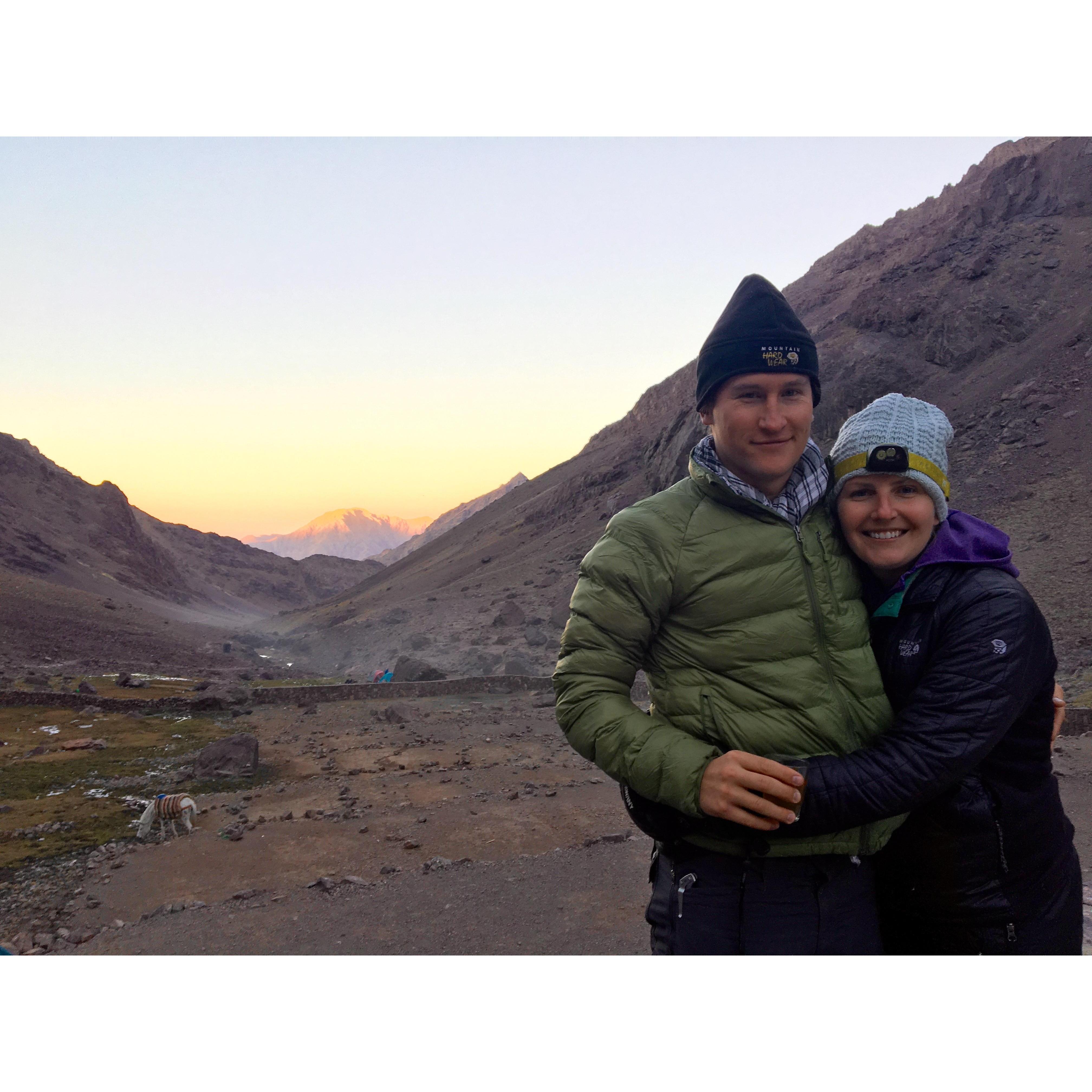 Basecamp of Mount Toubkal, Morocco 2017